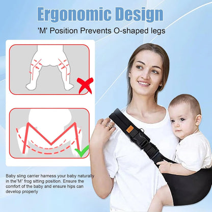 Baby Carrier Newborn Crossbody Wrap Baby Bag Accessories Toddler Hip-seat Adjustable Portable Sling Bags for Travel Infant Wrap