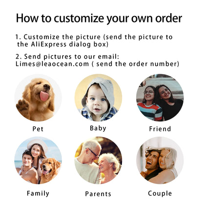 Love Letter Envelope Pendant Necklace Customized Stainless Steel