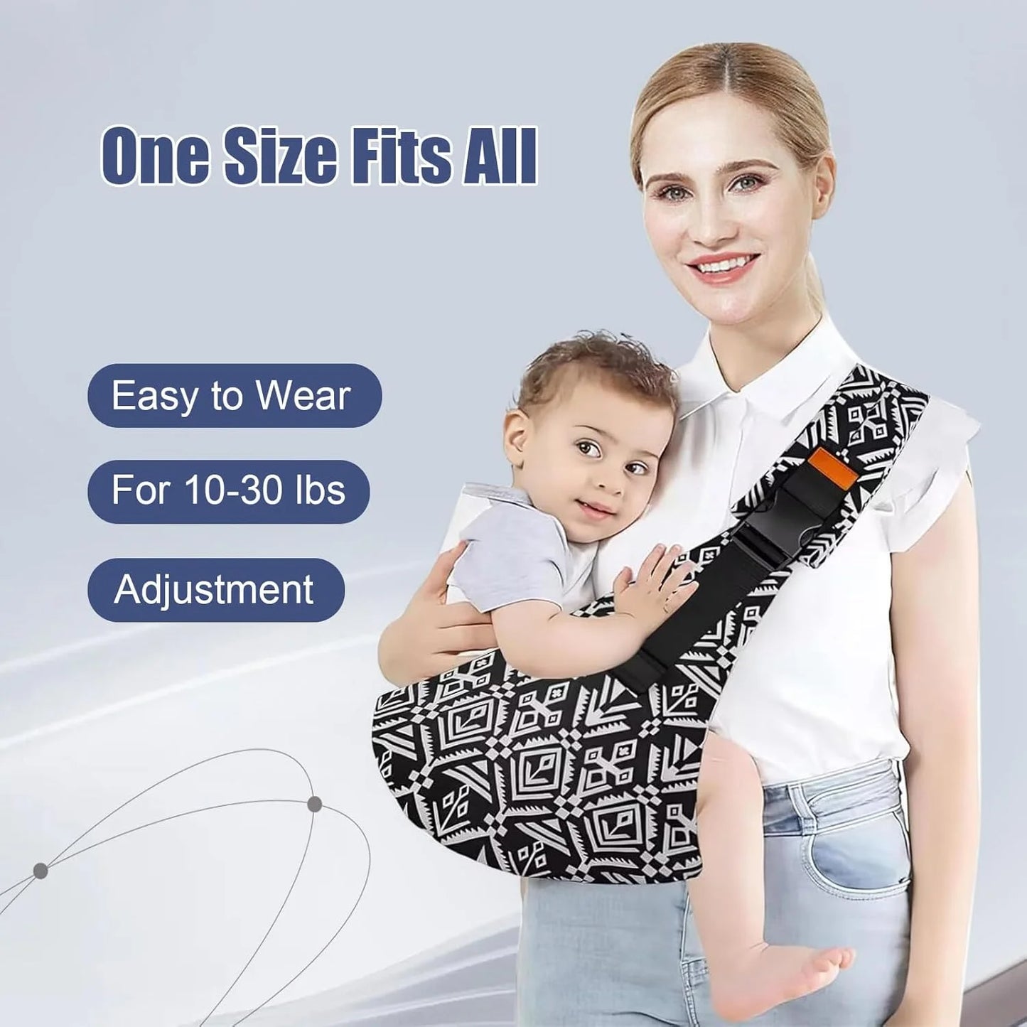 Baby Carrier Newborn Crossbody Wrap Baby Bag Accessories Toddler Hip-seat Adjustable Portable Sling Bags for Travel Infant Wrap